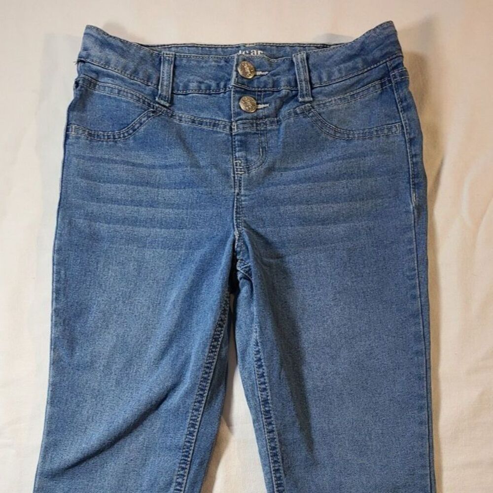 Dear Juniper Girls Ankle Fit Jeans Size 10 Light Wash Stretch Denim